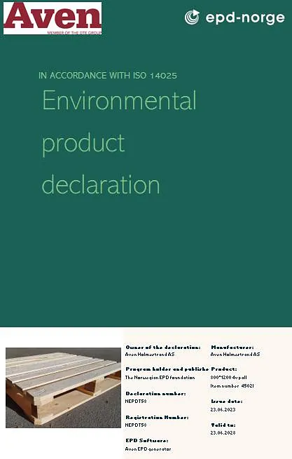 Enviromental product declaration